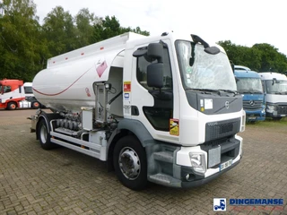 Volvo FL 280 4X2 fuel tank 13.8 m3 / 4 comp / ADR 13-10-2026 2015 afbeelding 2 miniatuur