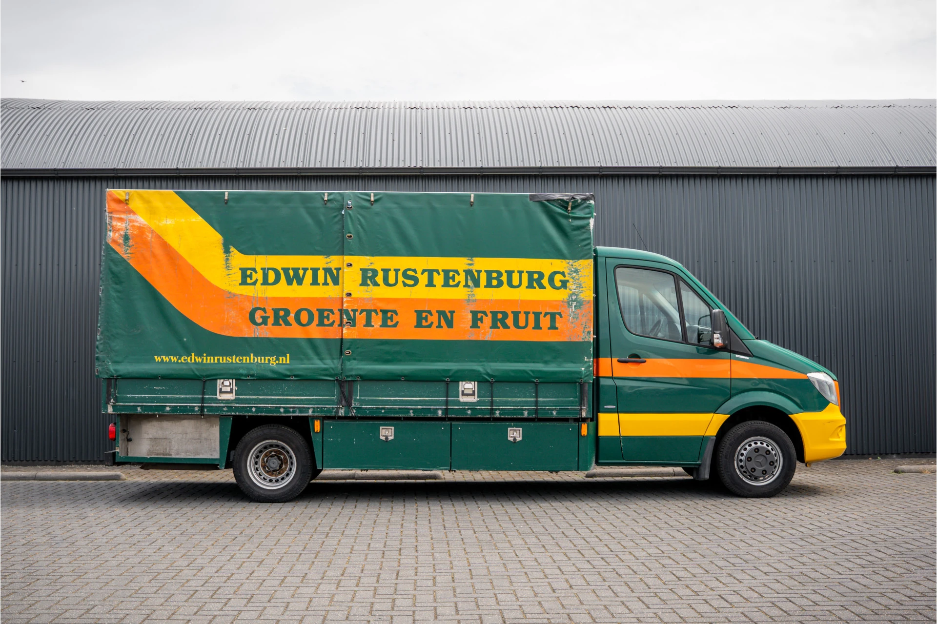 Mercedes-Benz Sprinter 2016 - 516CDI | Bakwagen | EURO 6 | Huifzeil | Schuifwanden | Legbordstellingen | Trekhaak afbeelding 8