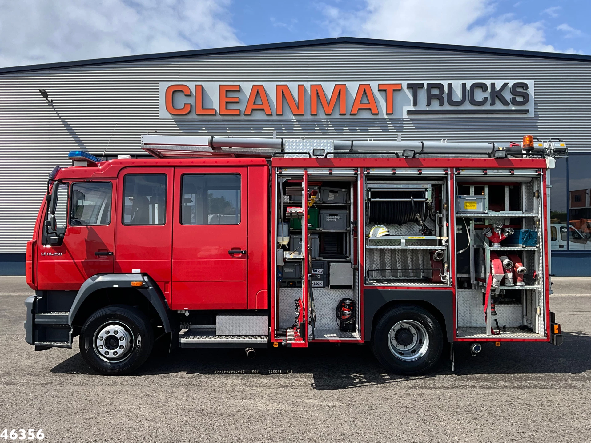 MAN TGL 2007 - 14.250 brandweer / materiaalwagen met Waterpomp Just 30.419 km! imagen 4