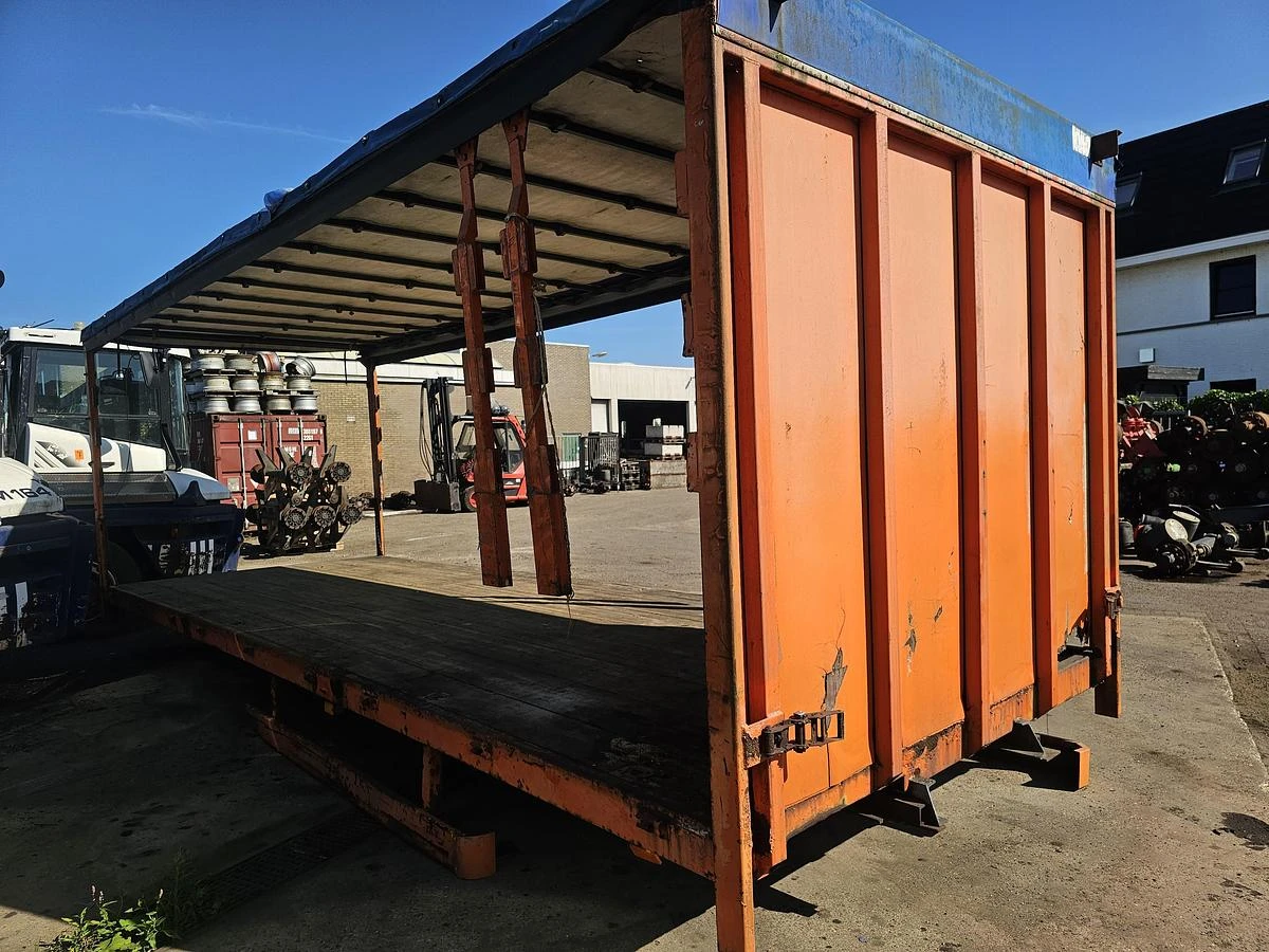 boxbuilder .laadbak / platte bak / als brug te grebruiken. truckbak 2004 image 1