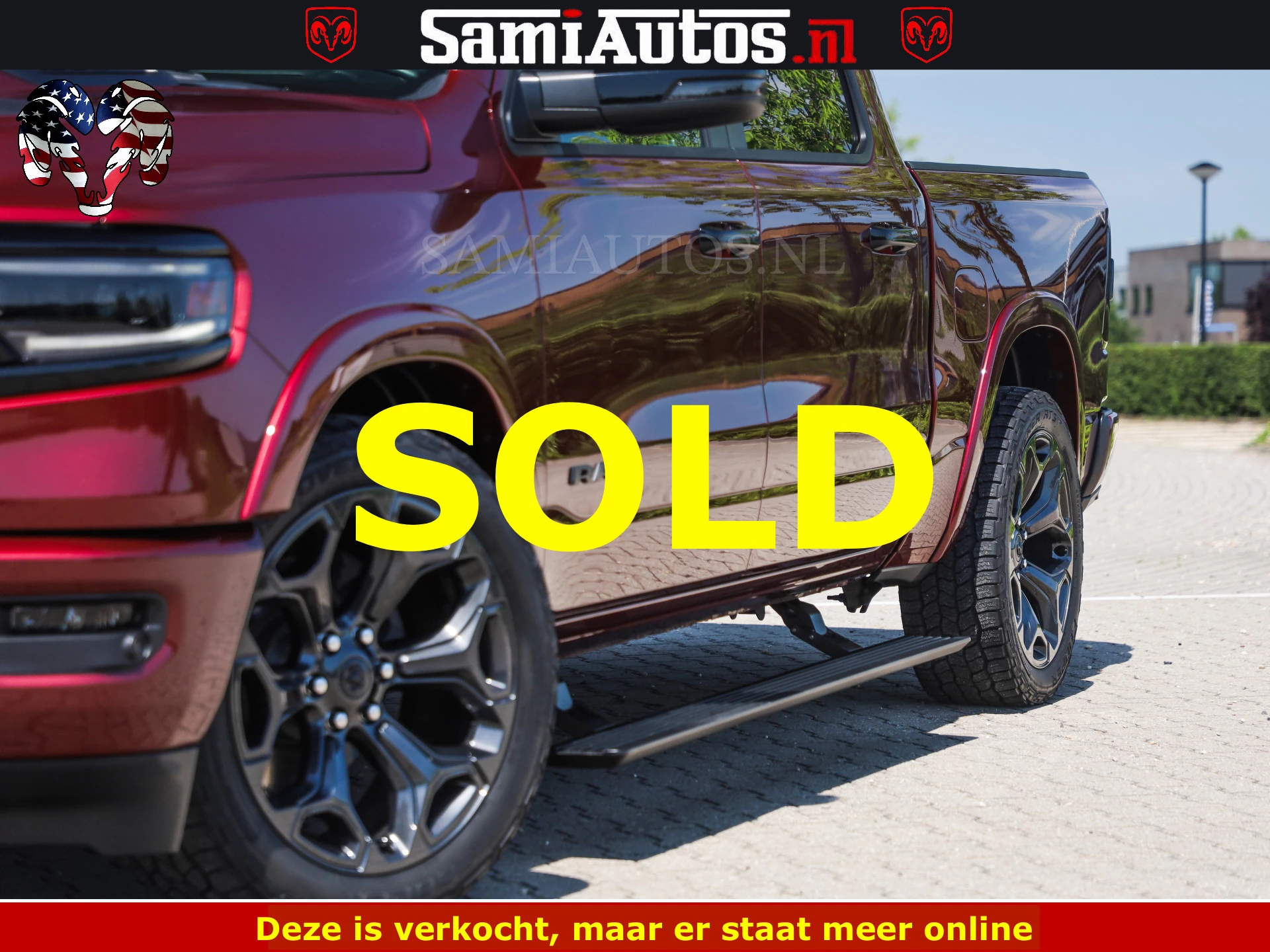 Dodge Ram Pick-Up 2024 - DELMONICO | LIMITED NIGHT 5.7 V8 | BOM VOL | HUD | LUCHTVERING | MEEST LUXE DUBBELE CABINE | 5 PERSOONS | obrázek 47