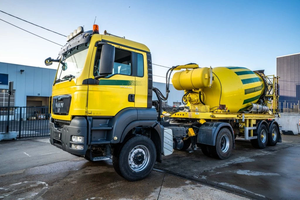MAN TGS 2011 - 18.440 BLS 4x4 (+cardan)+STETTER 10M3 afbeelding 1