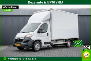 Opel Movano 2023 - **2.2 D | 3-Zits | Bakwagen met Laadklep en zijdeur | LED | Carplay | Cruise | Climatronic** te koop