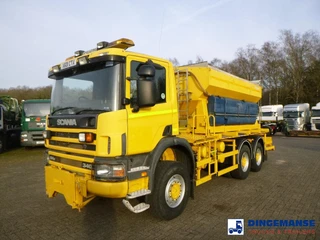 Scania P114-340 CB 6X6 RHD gritter / snow plough 2000 na prodej