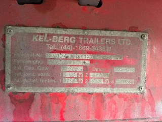 Kel-Berg PRAH 27 3X BPW 2012 - N/A imagen 11