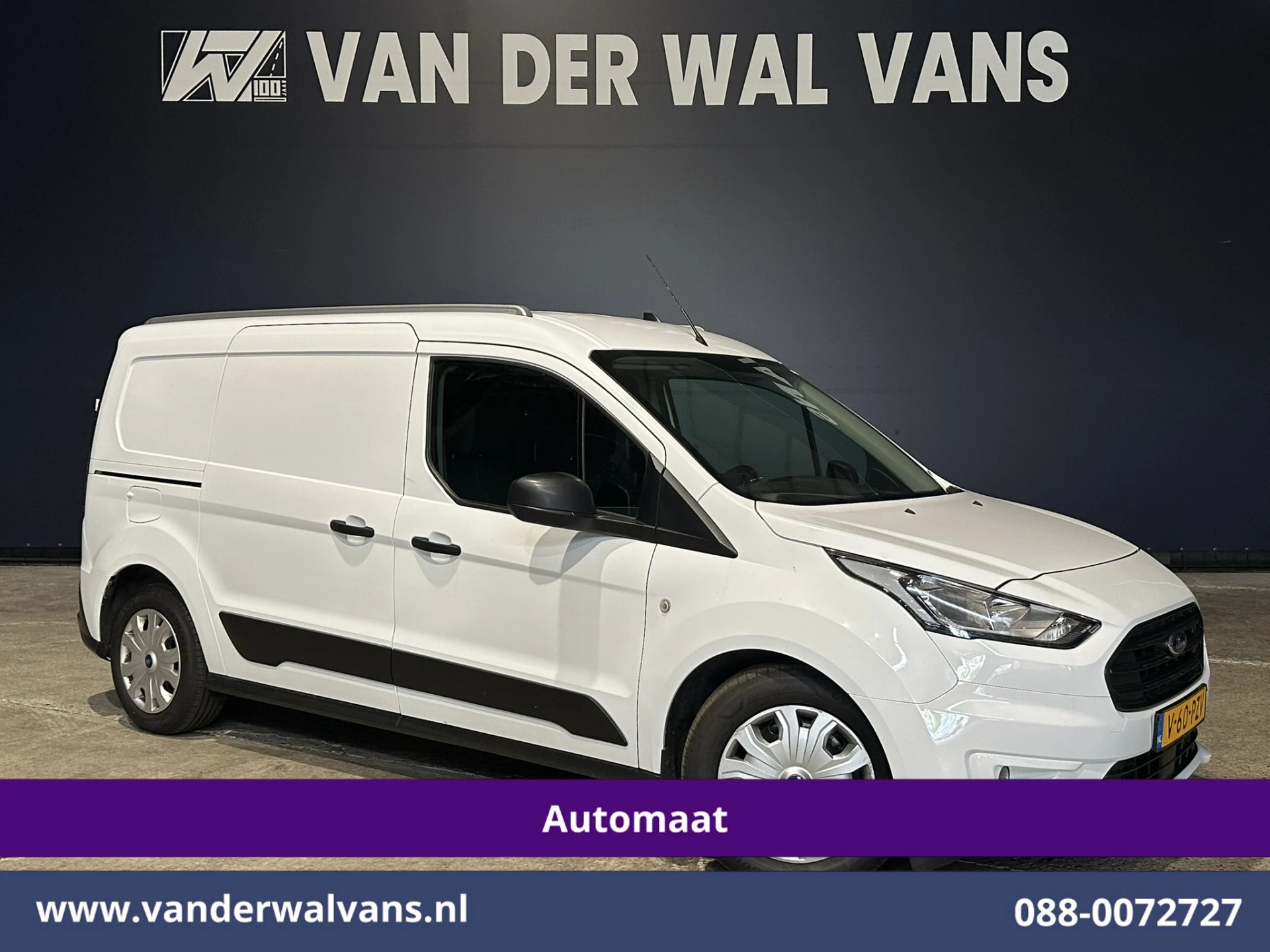 Ford Transit Connect 2024 - 1.5 EcoBlue 100pk Automaat L2H1 inrichting Euro6 Airco | Camera | Cruisecontrol | Trekhaak afbeelding 1