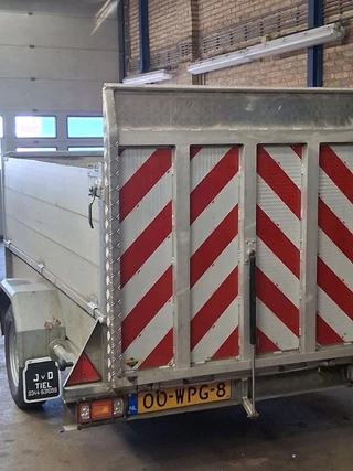HAESAERTS N/A 1985 - Enkel as Machinetransport met Oprijklep, 00-WPG-8 изображение 5