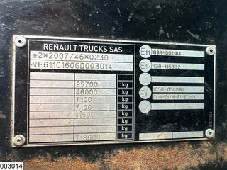 Renault N/A 2016 - T 460 6x2, EURO 6, Compressor, RHD immagine 7