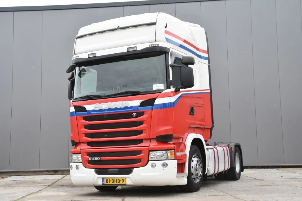Scania R 2016 - R450 TL 4x2 - ADR FL - SCR ONLY - NEW TACHO - RETARDER - AIRCO - 2 BEDS - 4 POINT AIR SUSP. REAR - TOP CONDITION - afbeelding 1