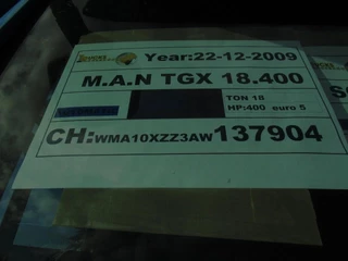 MAN TGA 2009 - N/A изображение 25