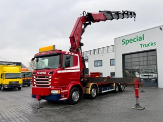 Scania R 2015 - R450 8x2*6 / Euro 6 / Fassi F1100RA.2.26 HE- Dynamic bild 7
