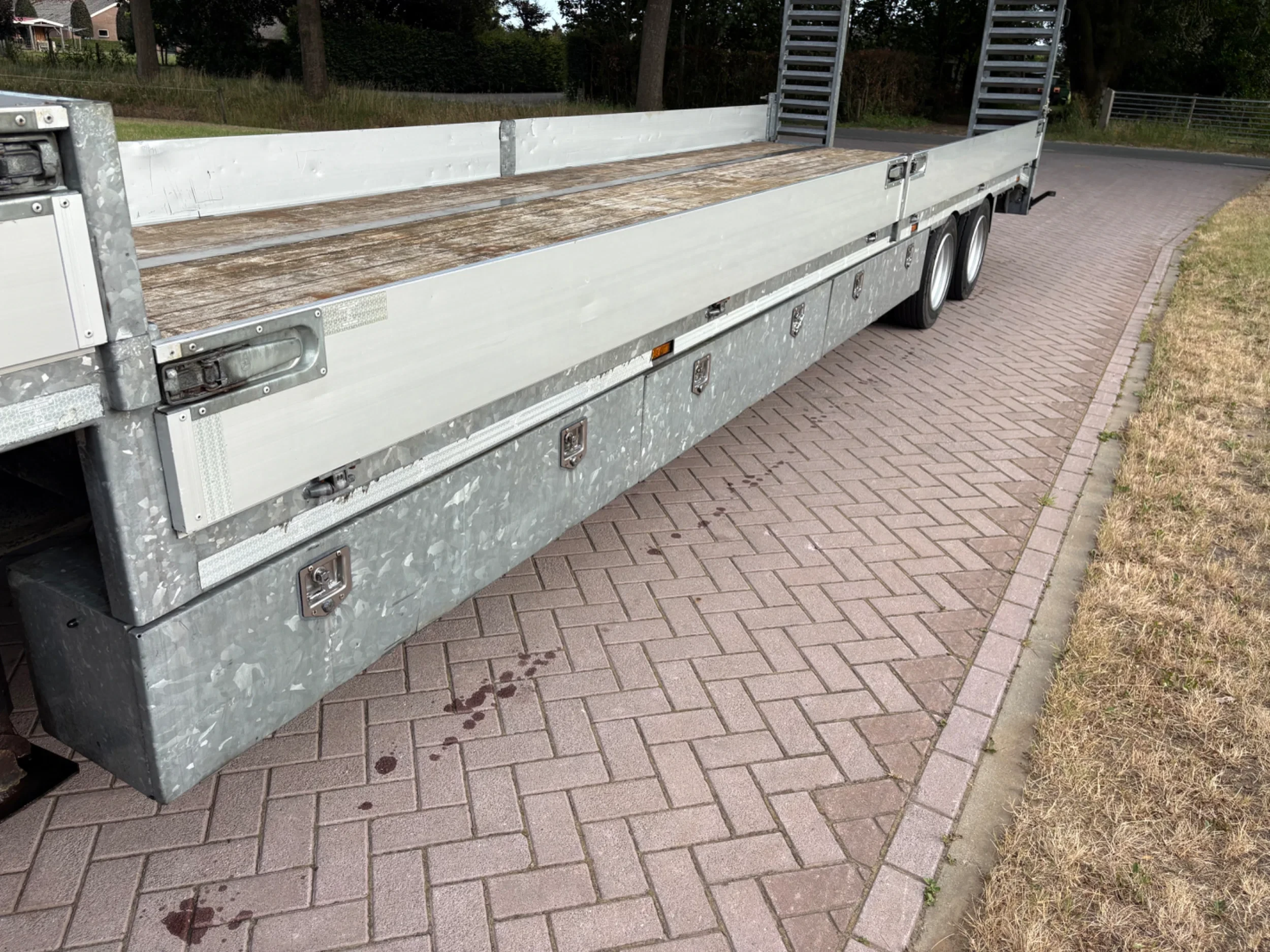 Iveco Eurocargo 2010 - 80 trekker 18 ton - oplegger semi dieplader 16 ton afbeelding 11