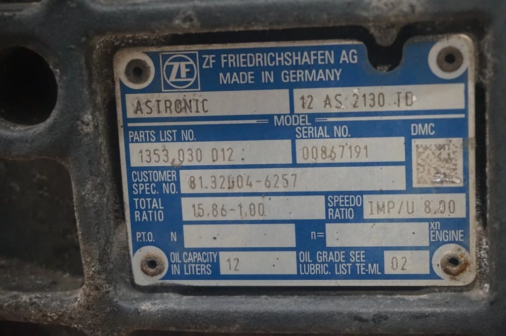 ZF 2013 - 12AS2130DD TGS 81.32004-6257 immagine 5