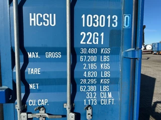 Onbekend N/A 2021 - nice 20FT DV 8'6" container with valid CSC: 02/2028 / 2x available imagen 15