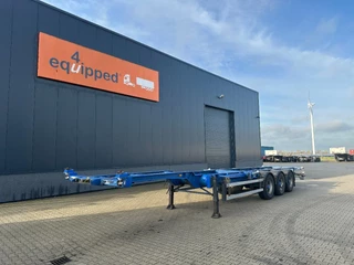 Contar N/A 2000 - 40FT HIGH CUBE chassis / liftaxle / drumbrakes / NL-Chassis/ APK 02-2026 bild 1