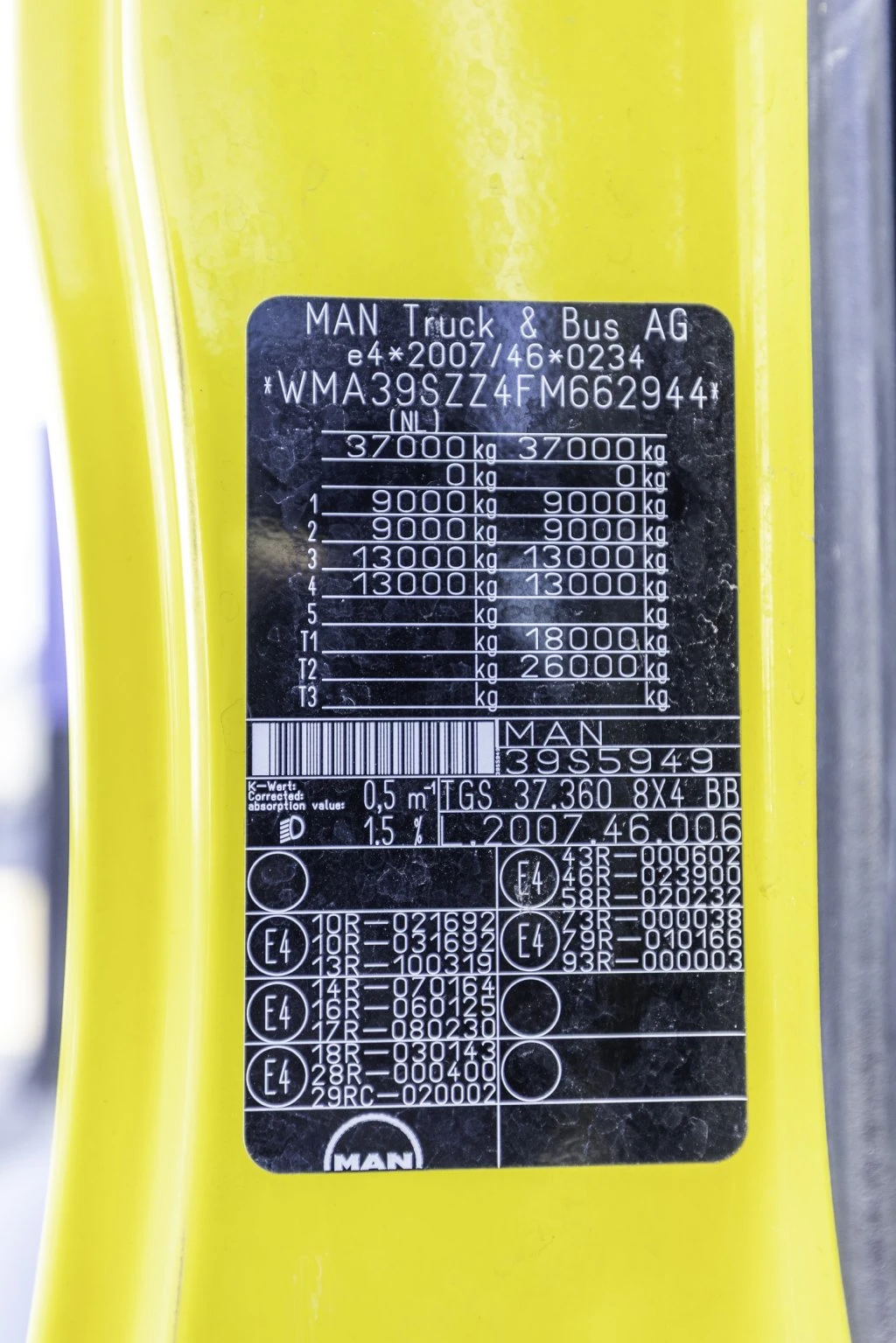 MAN TGS 2014 - 37.360 BB +STETTER afbeelding 19