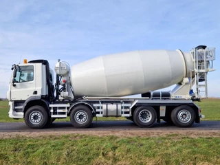 DAF CF 450 - 8x2 FAX 41,5-tons WSG met Liebherr betonmixer 12m3 imagen 2