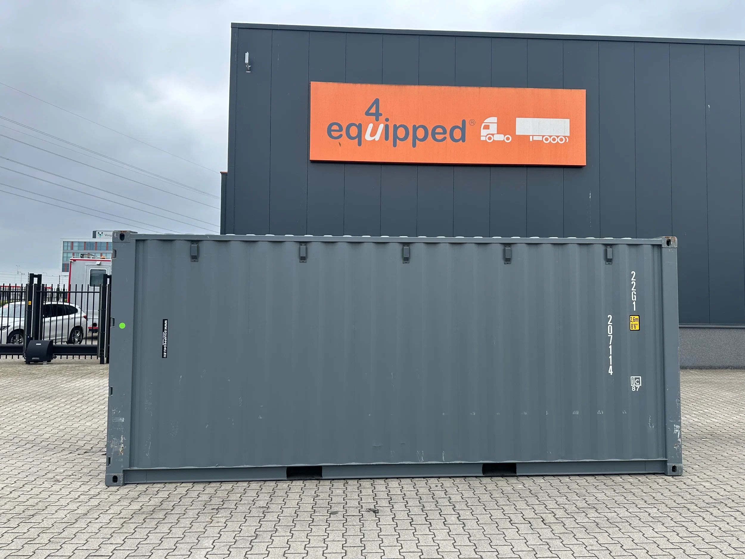 YANGZHOU 2026 - NEW (ONE-WAY) 20FT ISO DV 8'6" STANDARD container, 6x available afbeelding 3