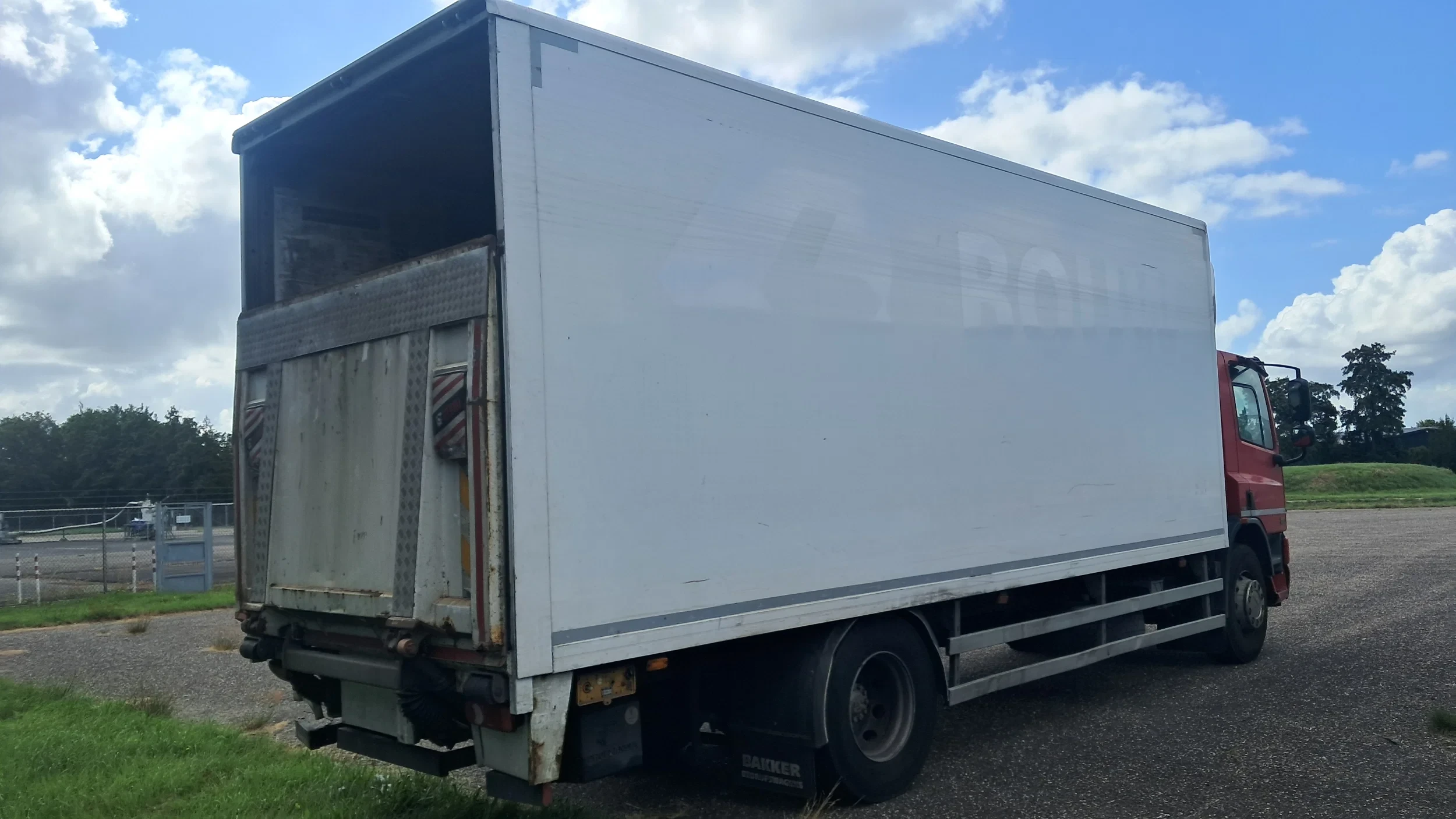 DAF CF 65 2012 - 250 Closed Box Damaged Starter Ring!! afbeelding 3
