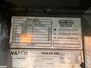 Van Hool 3-assige containeraanhangwagen 2010 - N/A obrazek 11