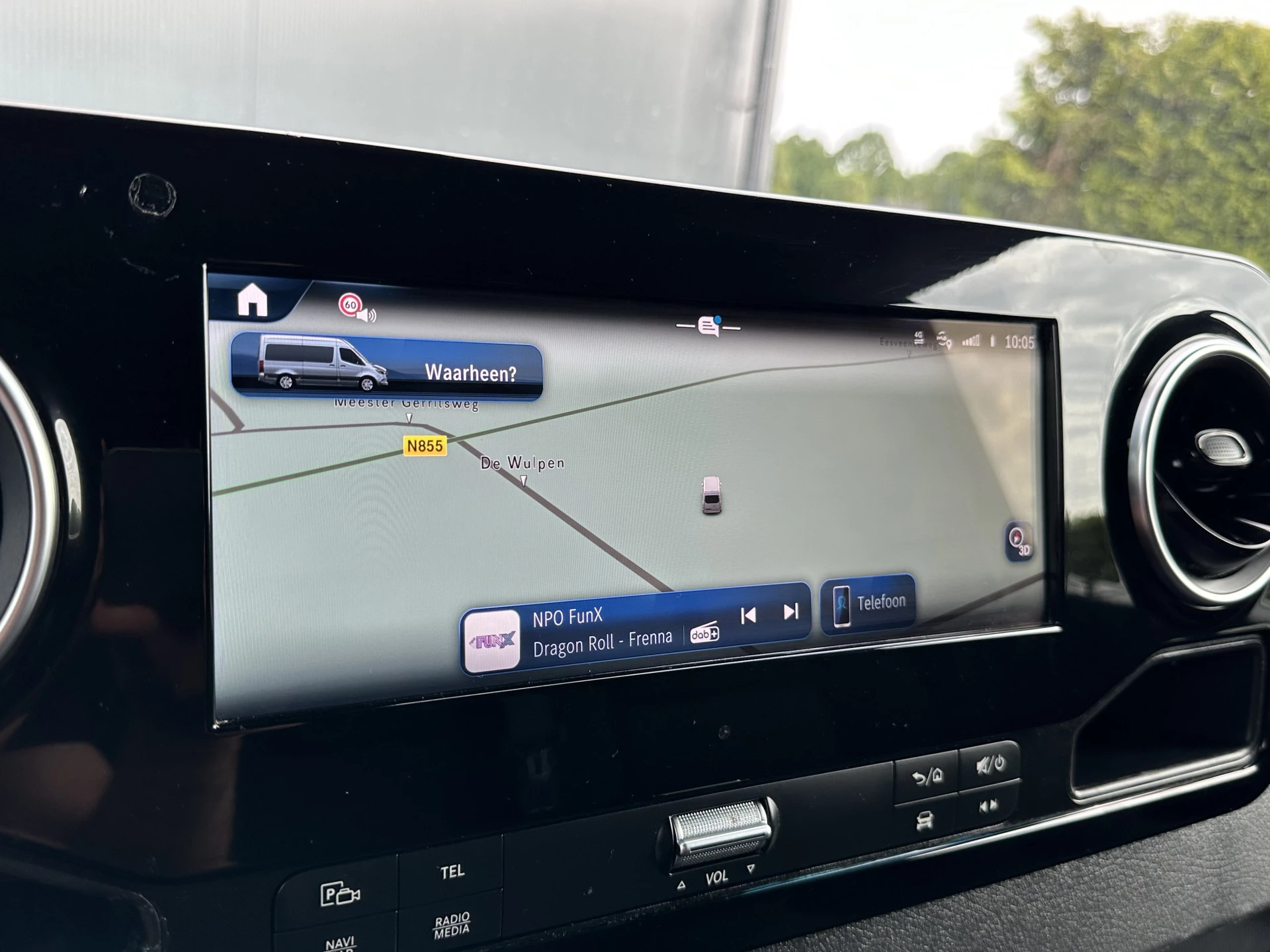 Mercedes-Benz Sprinter 2024 - 317 CDI 9G-TRONIC RWD FACELIFT / L2H2 / CAMERA / LED / MBUX / CRUISE / AIRCO / BLIND SPOT / GEVEERDE STOEL zdjęcie 15