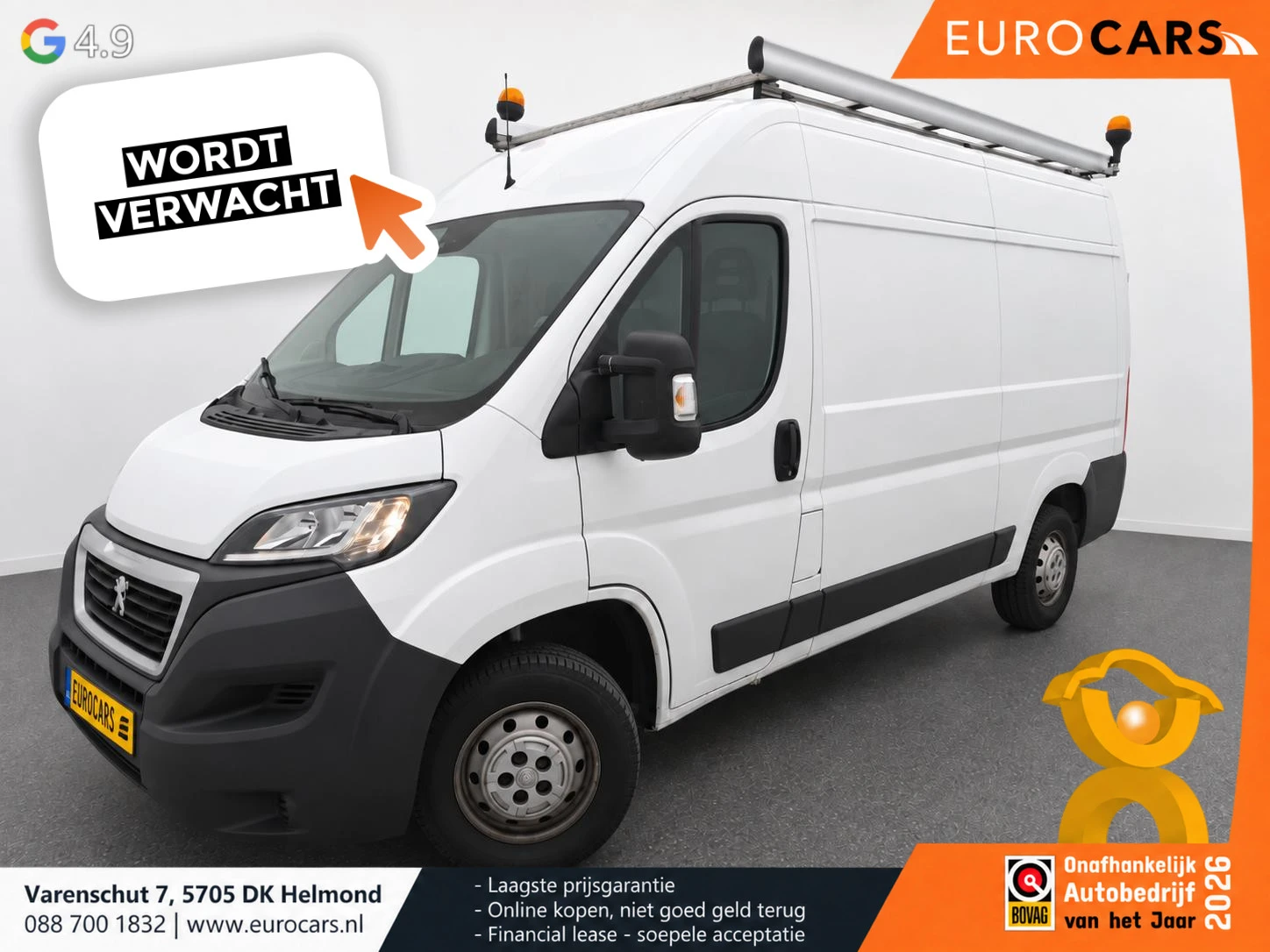 Peugeot Boxer 2021 - 2.2 BlueHDi 165PK Premium L2H2 afbeelding 1