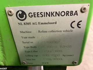 Volvo FM 450 Euro 6 GeesinkNorba RL300 2014 - N/A image 23