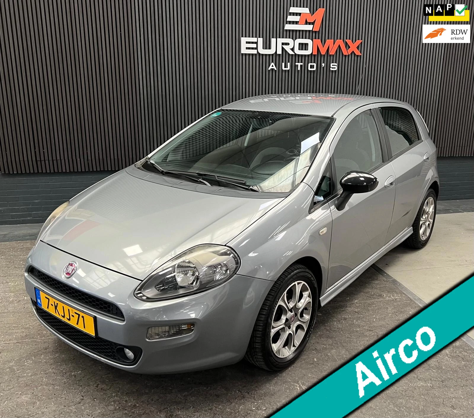 Fiat Punto 2013 - Evo 0.9 TwinAir Pop NAP - Airco - Cruise Contrl. afbeelding 1