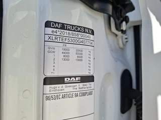 DAF NGD XF 530 2022 - / ONLY:242459 KM / HYDRAULICS / TUV:31-08-2026 / DEB / AEBS / LDWS / FRIDGE / AUTOMATIC / EURO-6 / 2022 afbeelding 37