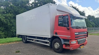 DAF CF 65 2012 - 250 Closed Box Damaged Starter Ring!! afbeelding 2 miniatuur