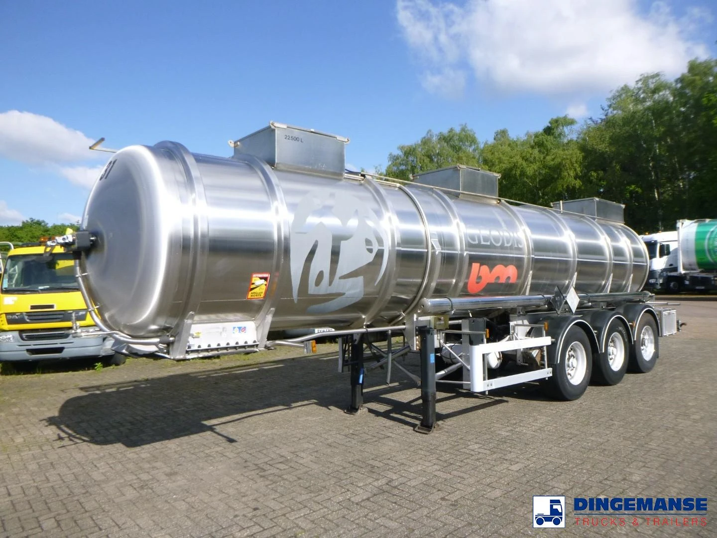 Magyar Chemical tank inox 22.5 m3 / 1 comp 2003 image 1
