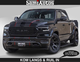 Dodge Ram Pick-Up 2021 - WIDE BODY | LIMITED | 5.7 V8 | 59950,- excl | STRIPING | TRAIN HORN | CUTOUT | BOM VOL | DC | te koop