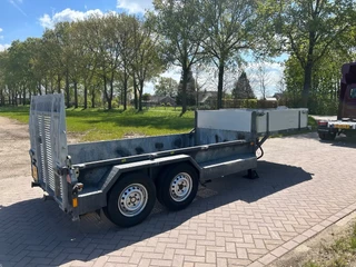 Veldhuizen N/A 2007 - Be oplegger 5.5 ton kuip dieplader roostervloer immagine 5