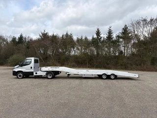 Iveco Daily 2015 - 40C17 Hi Matic - be oplegger ambulance auto transporter afbeelding 3