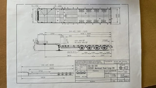 Nooteboom N/A 2008 - OSD-50-04V, 4 AXLE, 6,7 EXTENDABLE  LAST 2 STEERING immagine 8