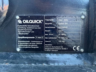 OilQuick N/A 2021 - OQ65 - 311F / 313F / 315F obrazek 14
