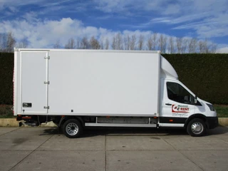 Ford Transit 2023 - bakwagen 5,0 m. (luchtremsysteem/vangmuil) + Gesloten schamel aanhangwagen 8,5 m. obrazek 7