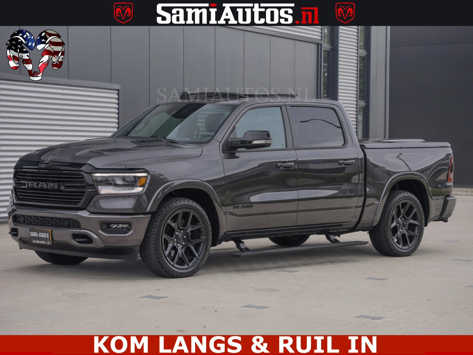 Dodge Ram Pick-Up 2023 - SPORT LARAMIE 5.7 V8 HEMI | LUCHTVERING | 2023 | PANODAK | GROOTSCHERM | DC | TOP KLEUR GRANITE | afbeelding 6