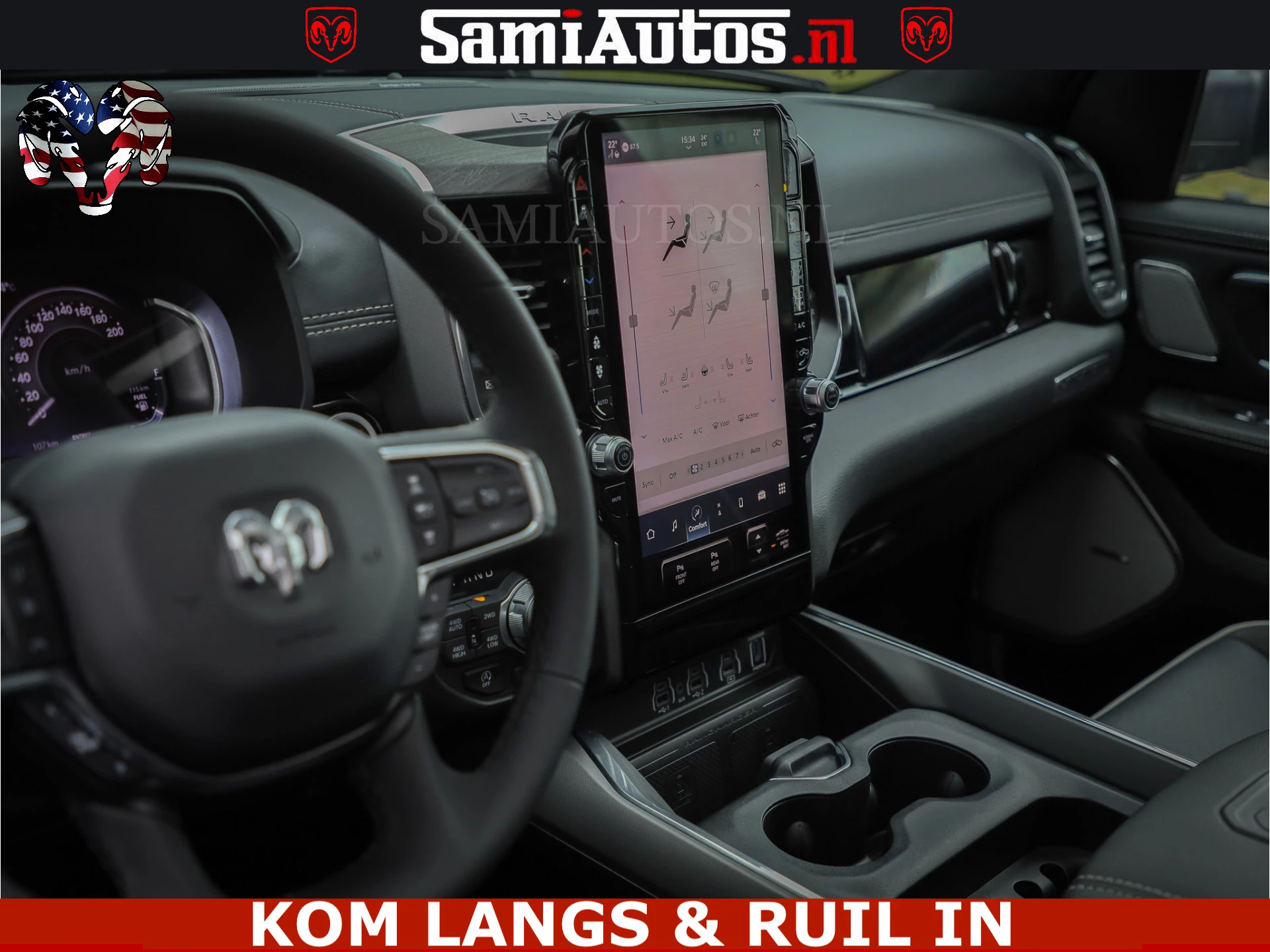 Dodge Ram 1500 2024 - Night Premium | Full Option | De Meest Luxe Pick-Up in zijn Klasse | afbeelding 66