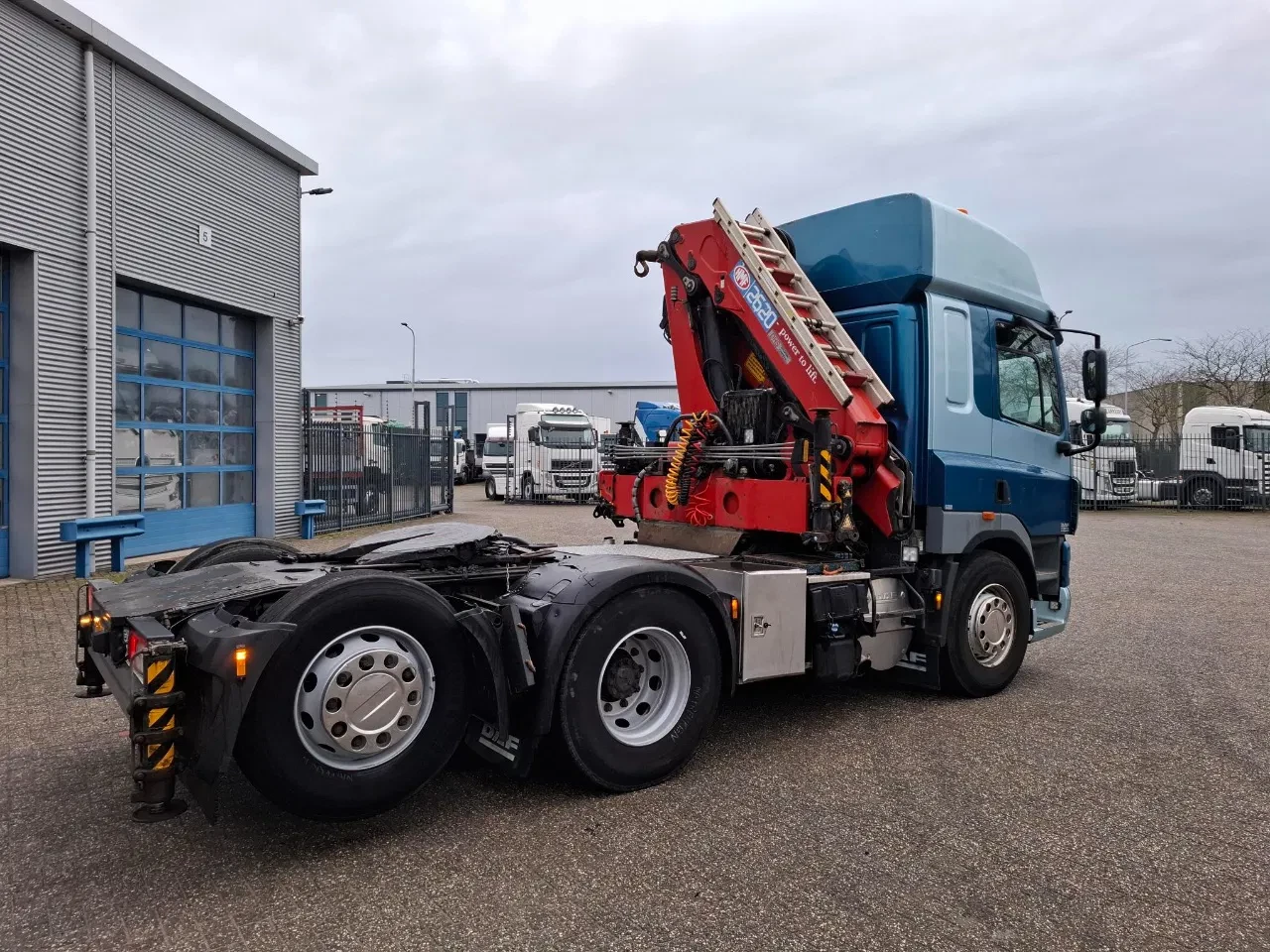 DAF 85 2013 - CF85-460 / DEB / NL TRUCK / CRANE HMF 2620-K4 / REMOTE / ROTOR / AUTOMATIC / EURO-6 / 2013 zdjęcie 10