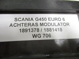 Scania - G450 1891378 / 1881418 ACHTERAS MODULATOR EURO 6 afbeelding 2 miniatuur