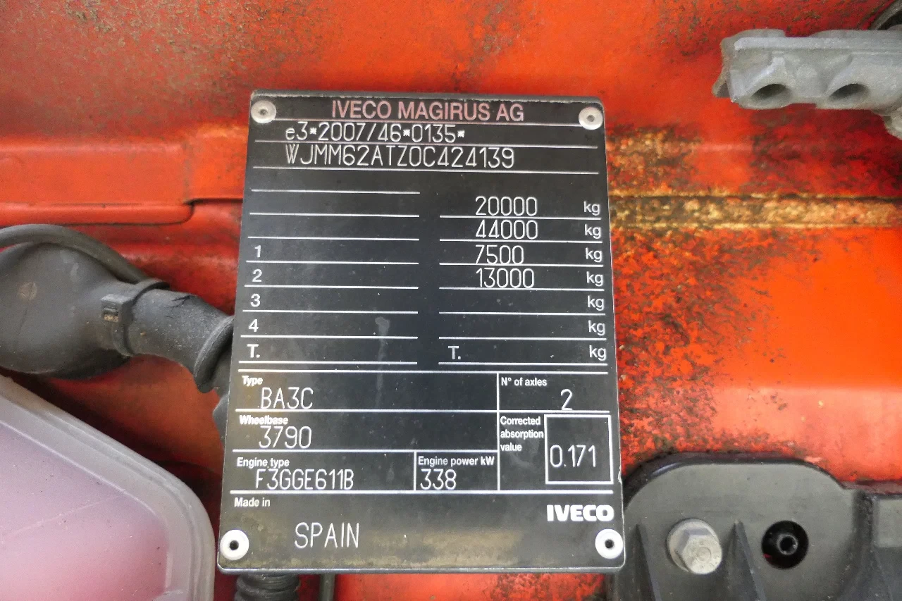 Iveco S-WAY 460 2020 - | Retarder | Alcoas | 612187Km | 2020 | Full Air Suspension | Stand Klima | Navi | 2 Fridges | Euro6 | 4X2 | German Truck image 49