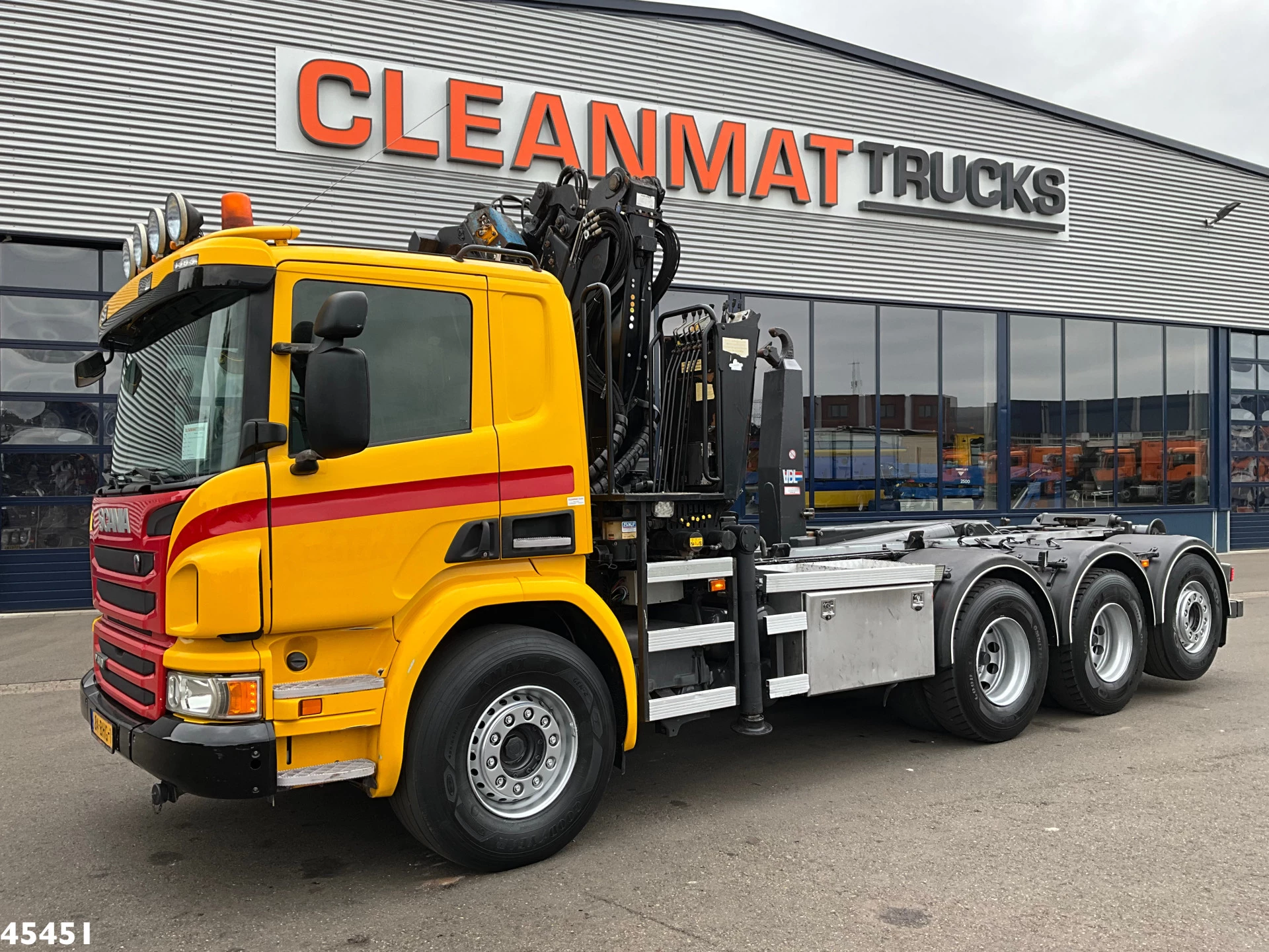 Scania P 2016 - 410 8x4 Euro 6 Palfinger 14 Tonmeter Z-kraan obrázek 2
