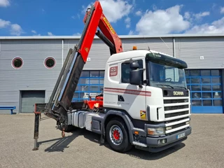 Scania G 2004 - 124G-420 / RETARDER / PALFINGER PK32080 / DOUBLE TANK / AIRCO / GOOD CONDITION / MANUAL / EURO-3 / 2004 bild 3