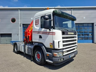 Scania G 2004 - 124G-420 / RETARDER / PALFINGER PK32080 / DOUBLE TANK / AIRCO / GOOD CONDITION / MANUAL / EURO-3 / 2004 bild 4