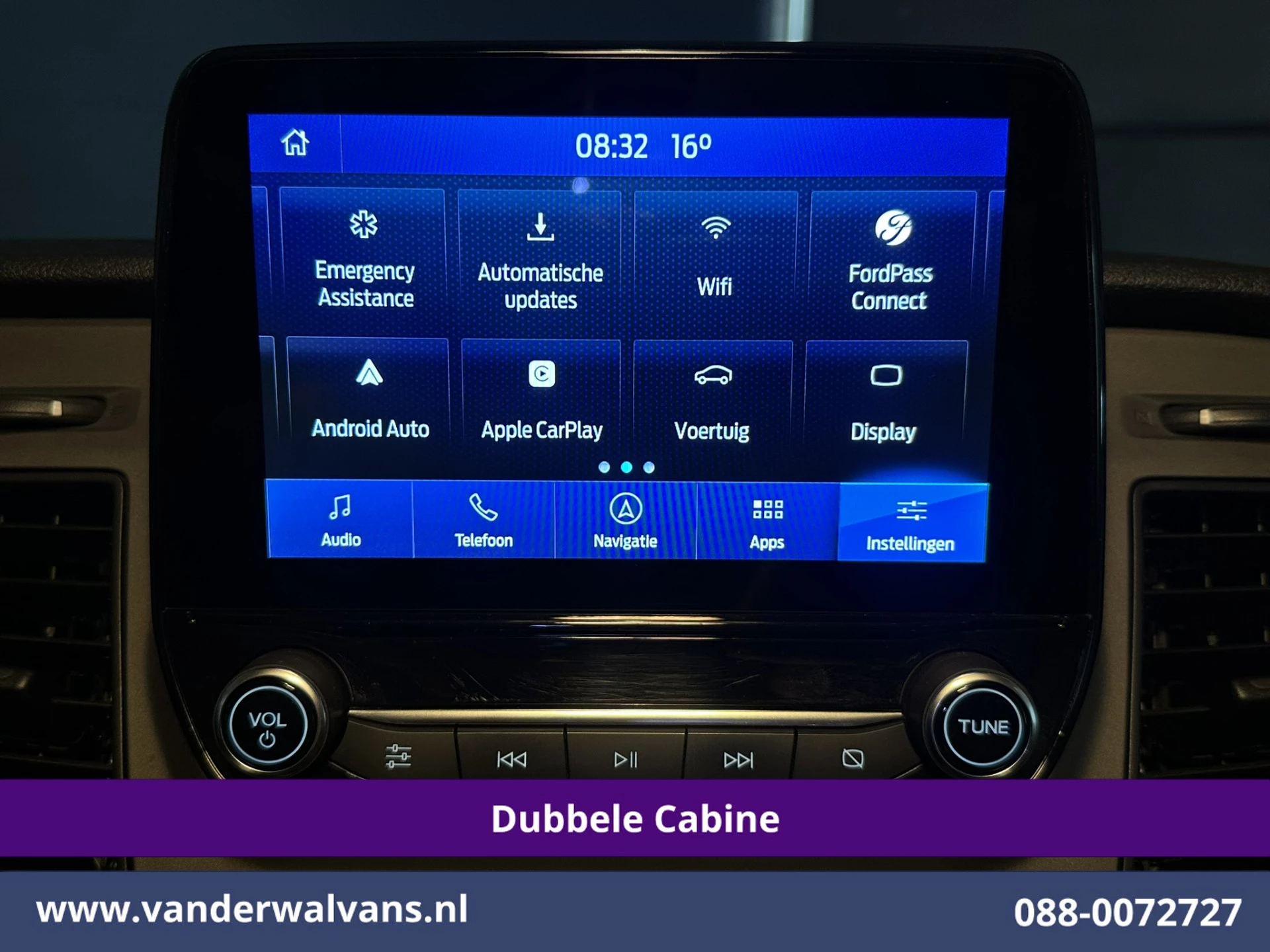 Ford Transit Custom 2022 - 2.0 TDCI 131pk L2H1 Dubbele Cabine Euro6 Airco | 6-Zits | Camera | Navigatie | Apple Carplay | LED | Cruisecontrol imagem 9