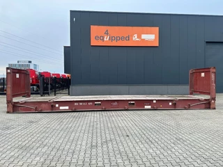 CIMC N/A 2007 - 40FT FLATRACK FLUSH FOLDING / CSC-test: 12/2027 / 10x available imagen 2