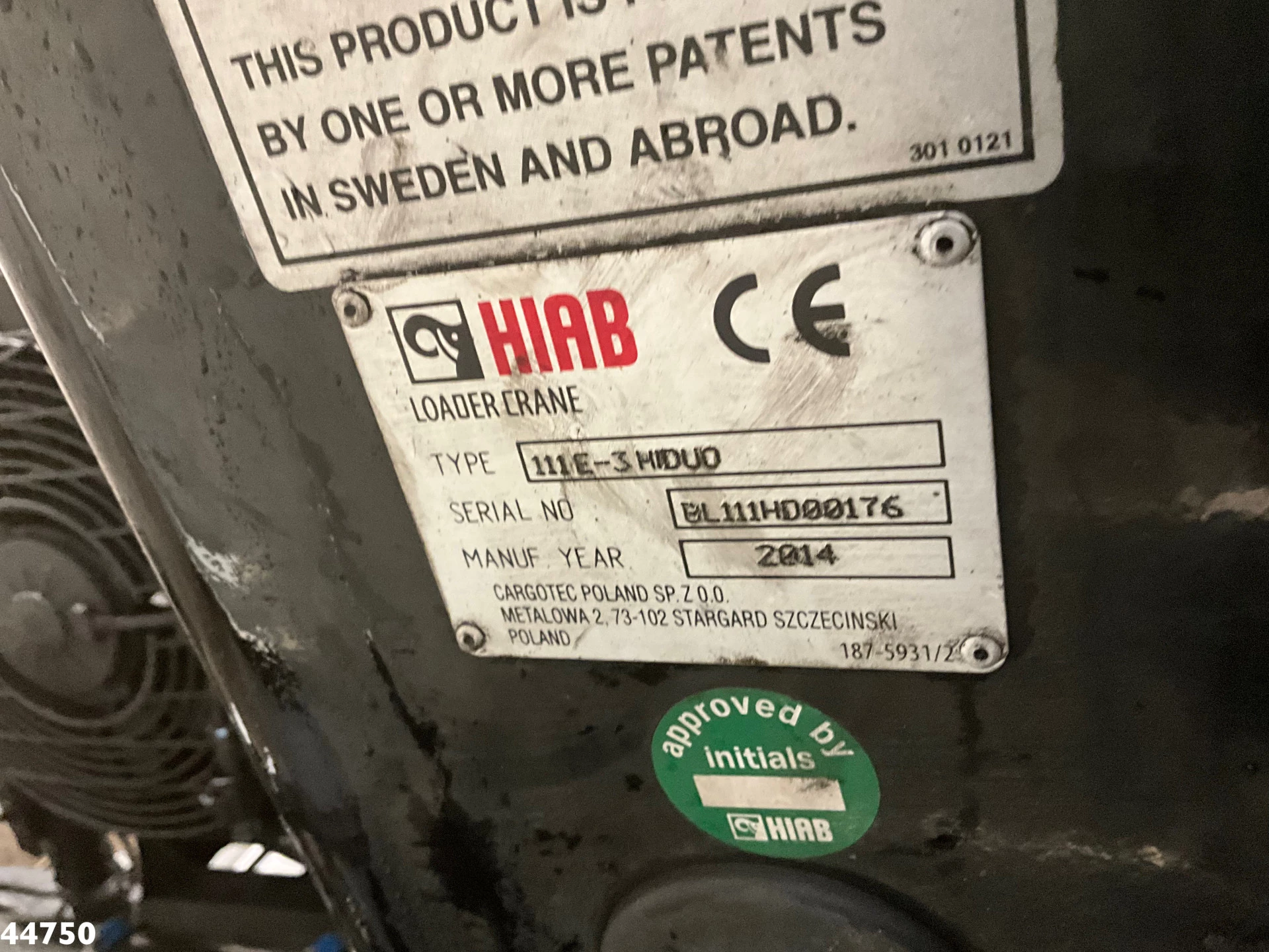 DAF FAN LF 220 Euro 6 Hiab 11 Tonmeter laadkraan Just 166.649 Km! 2014 afbeelding 22