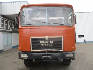 MAN 26.321 1980 - 6x4 , 3 way tipper , ZF Manual , Spring suspension bild 6