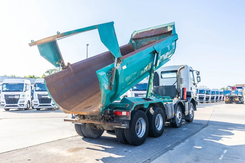 Renault 2008 - KERAX 410 DXI+BENNE ENROCHEMENT HARDOX+INTARDER afbeelding 6